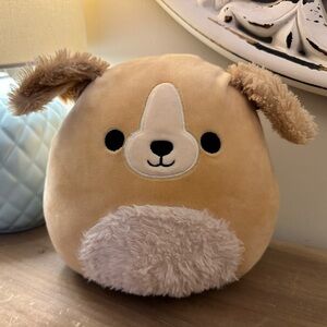Squishmallow KellyToy STEVON THE DOG Plush 8” Puppy Golden Soft Fuzzy Belly